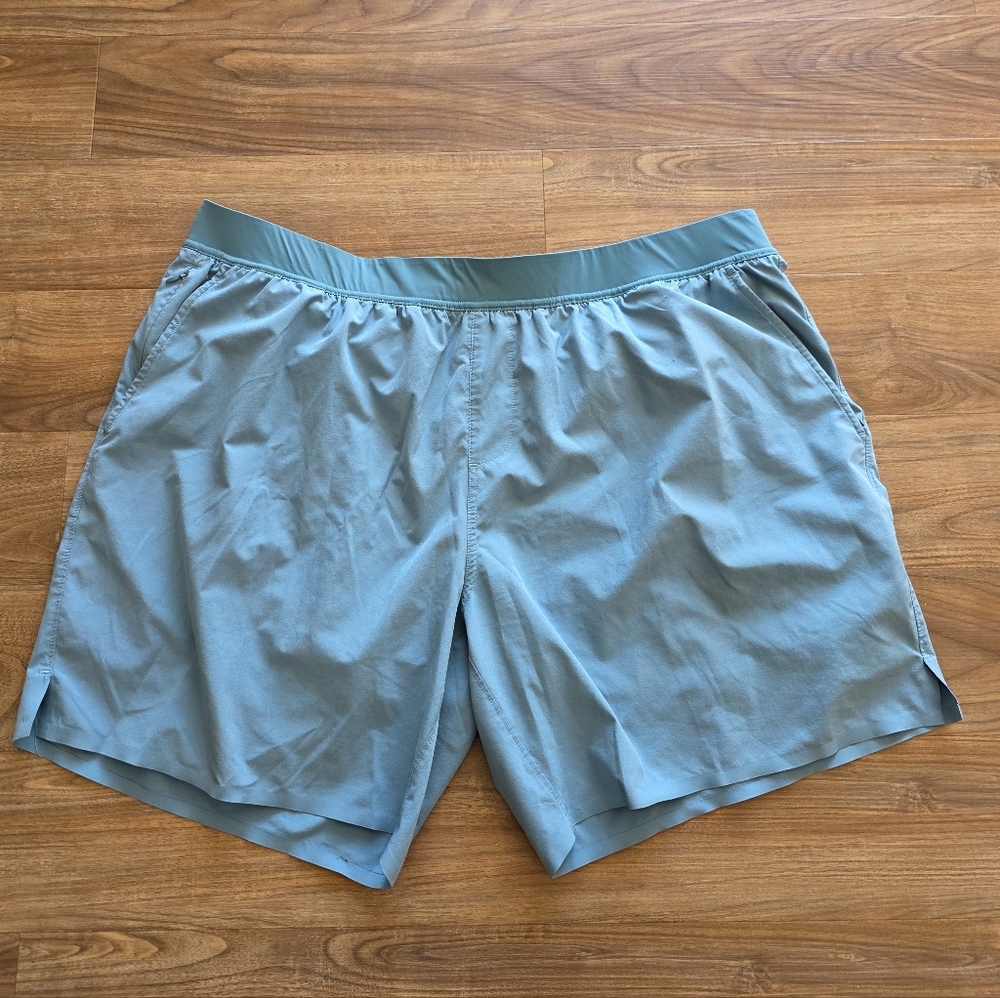 True Classic 7" 2‑in‑1 Training Shorts Size 2XL Blue Voyager